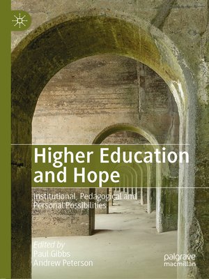 cover image of Higher Education and Hope
